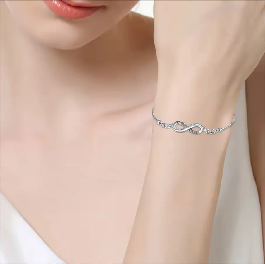 Bracelet Amour Infinie en Argent TresorsD'amour
